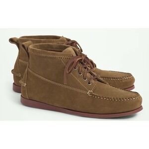 Brooks Brothers Men's Hayden Camp Chukka Leather Boots, Size 8